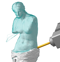 Обработка скульптур