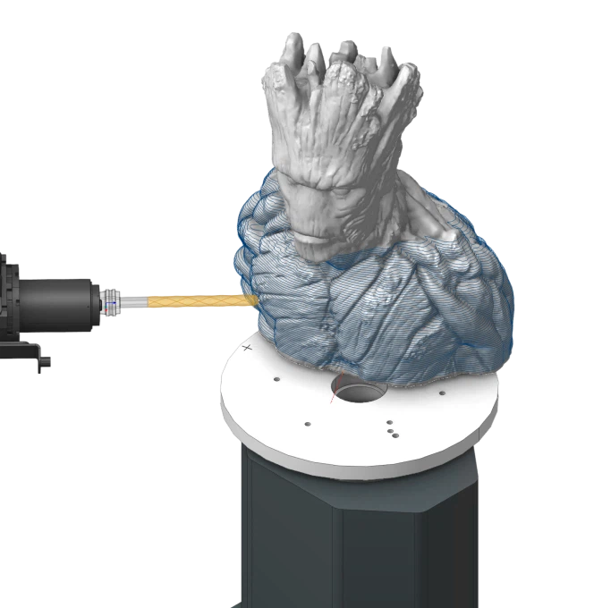 Художественная обработка в СПРУТКАМ РОБОТ